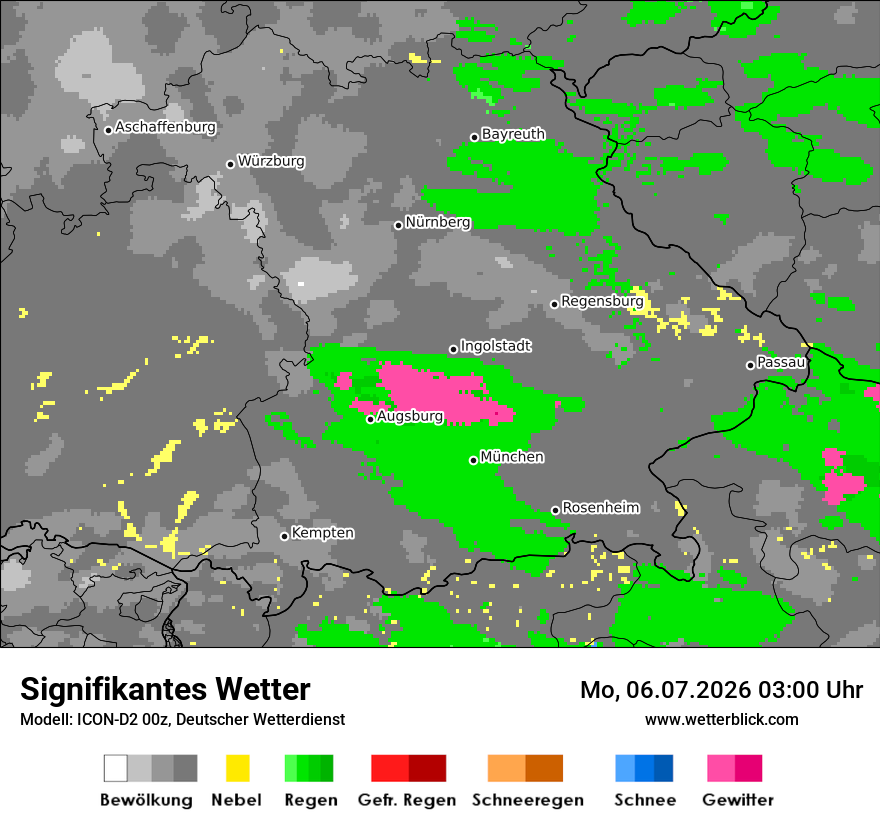 Signifikantes Wetter
