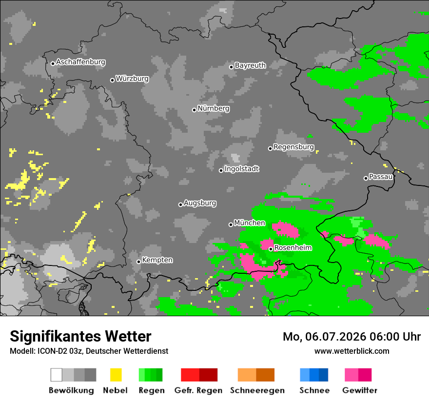 Signifikantes Wetter