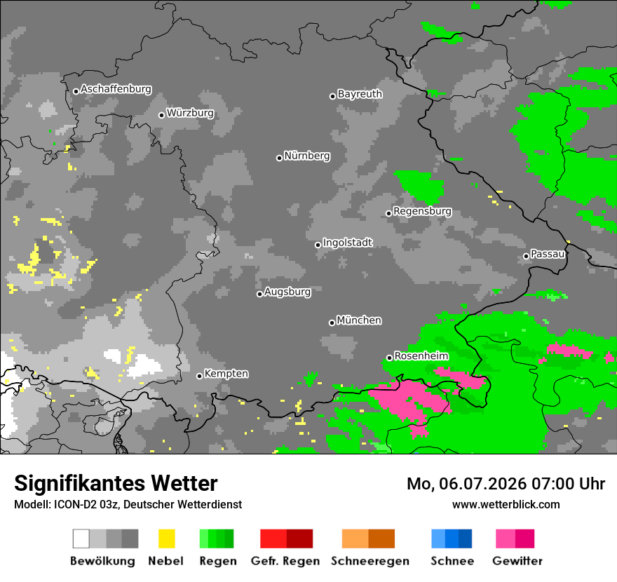 Signifikantes Wetter