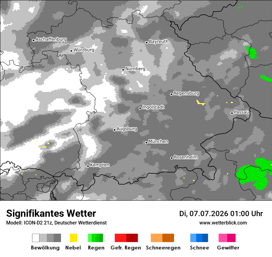 Signifikantes Wetter