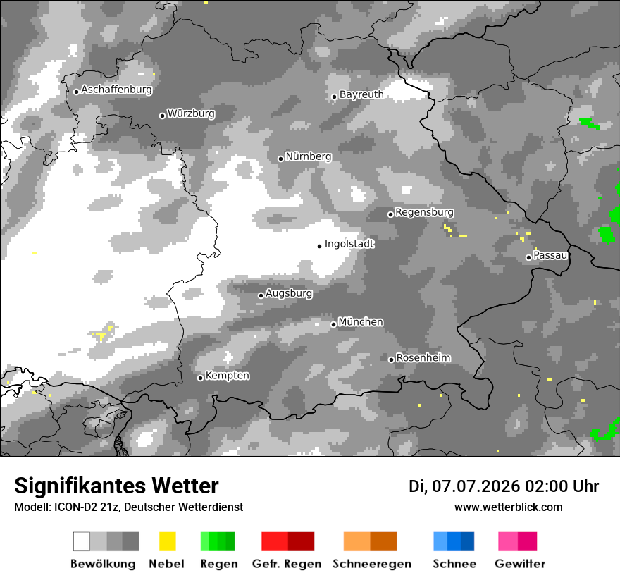 Signifikantes Wetter