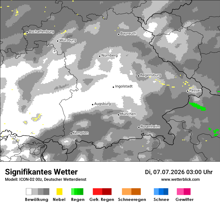 Signifikantes Wetter