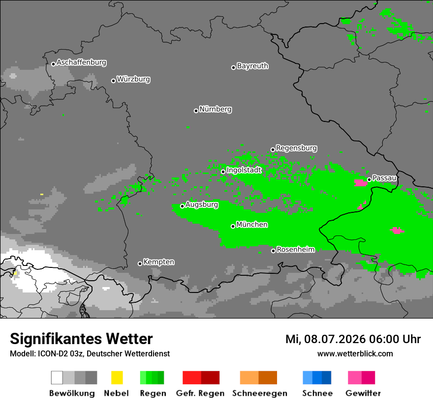 Signifikantes Wetter