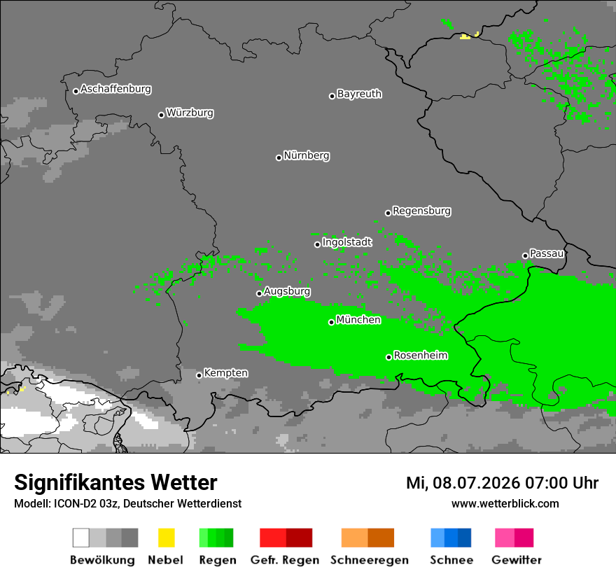 Signifikantes Wetter