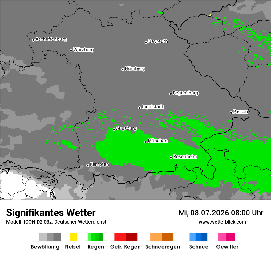 Signifikantes Wetter