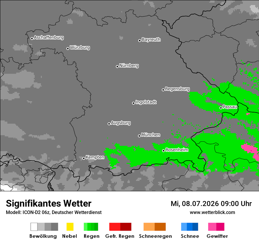 Signifikantes Wetter