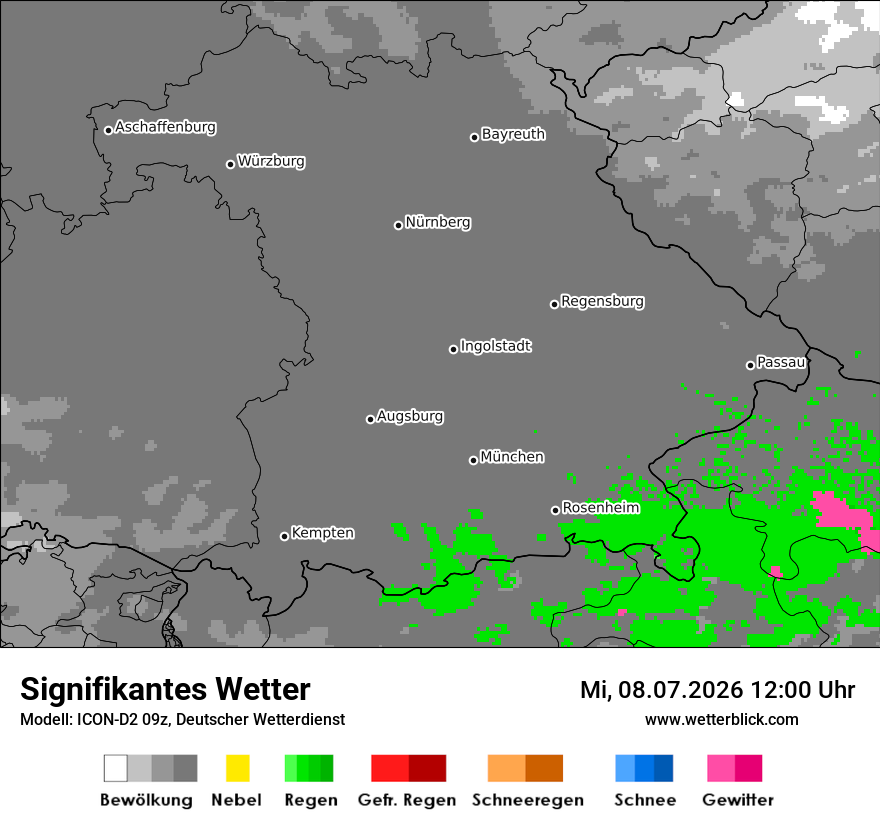 Signifikantes Wetter