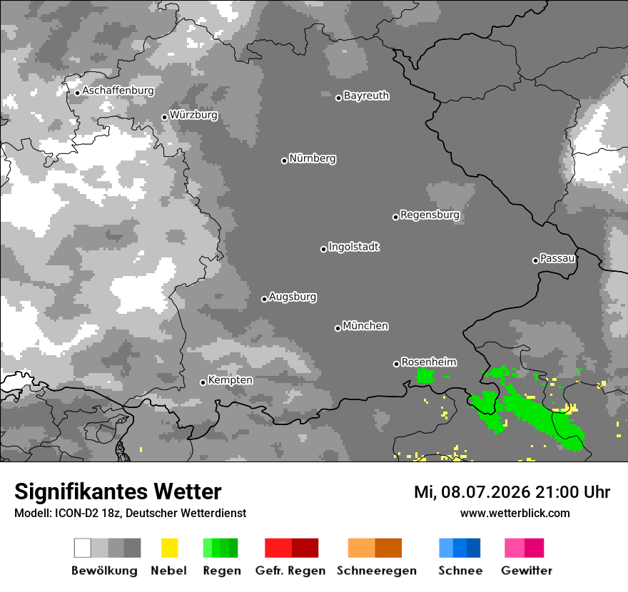 Signifikantes Wetter