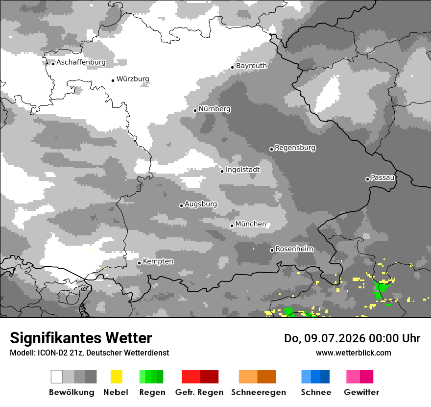 Signifikantes Wetter