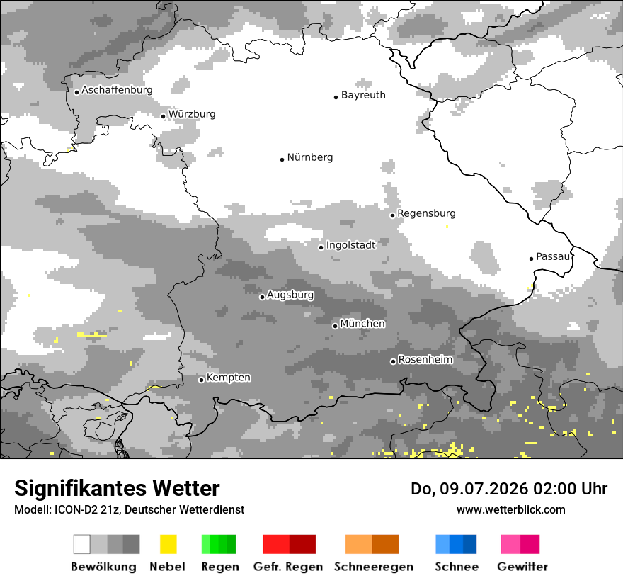 Signifikantes Wetter