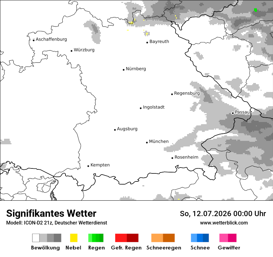 Signifikantes Wetter