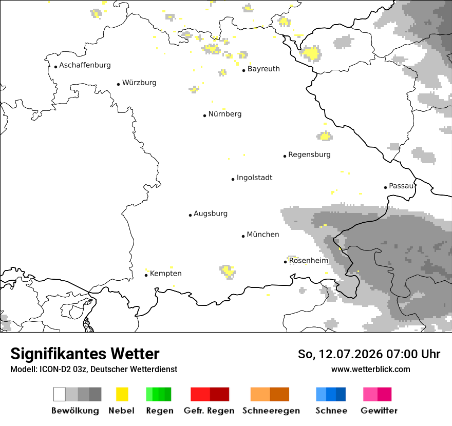 Signifikantes Wetter