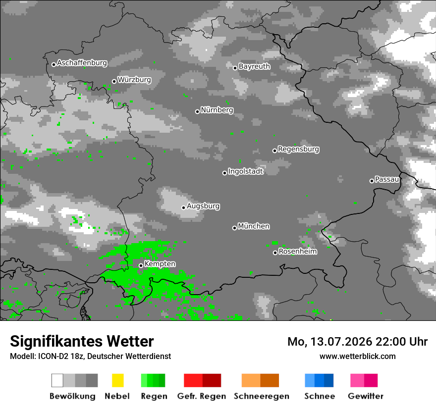 Signifikantes Wetter