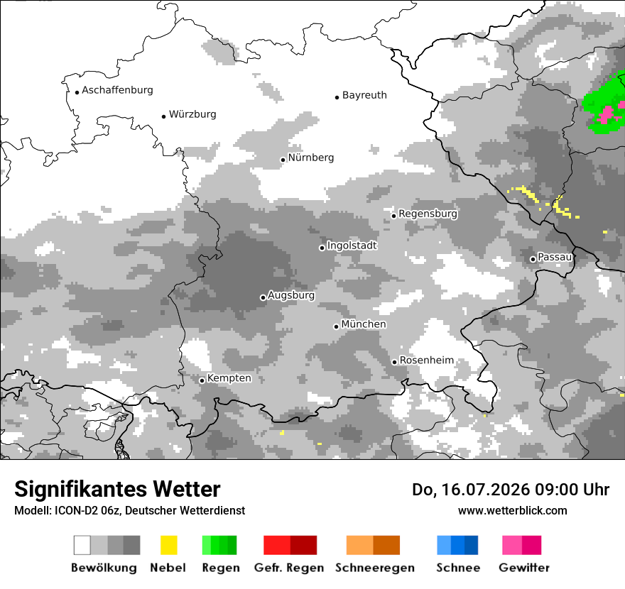 Signifikantes Wetter