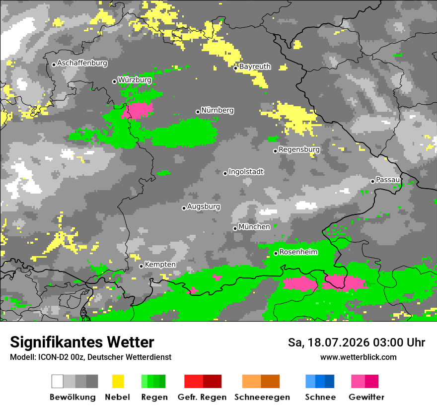 Signifikantes Wetter