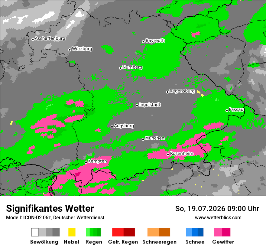 Signifikantes Wetter