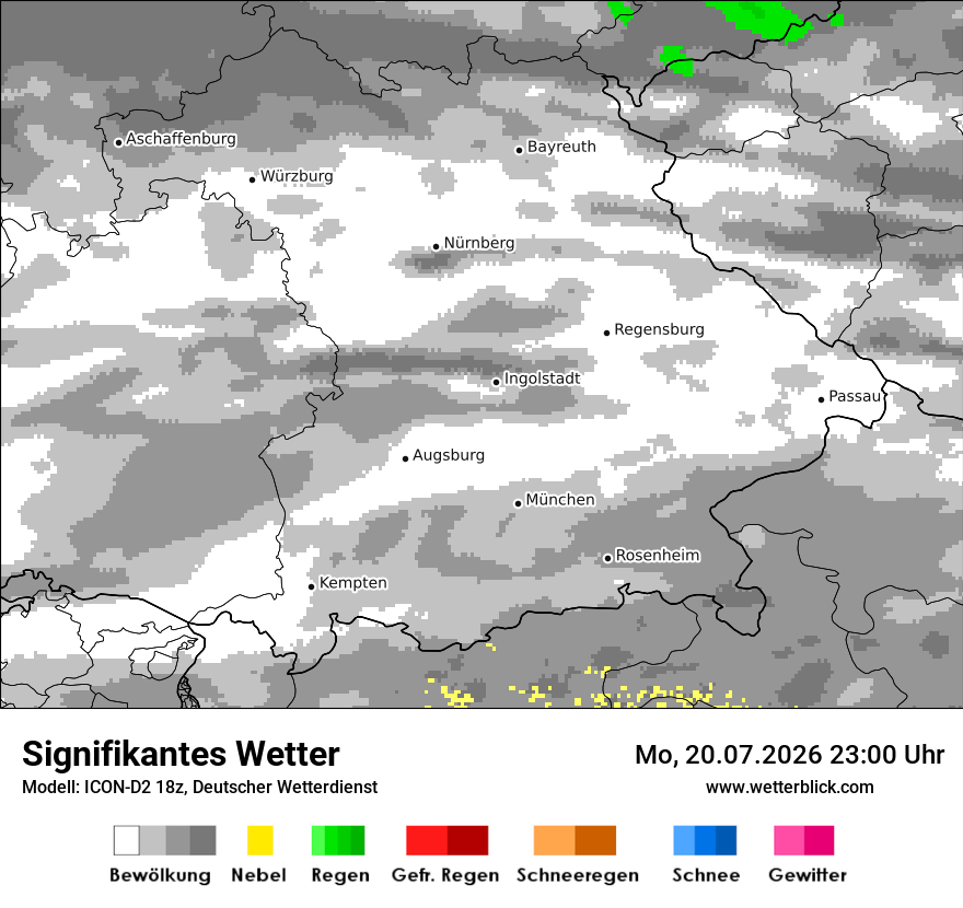 Signifikantes Wetter
