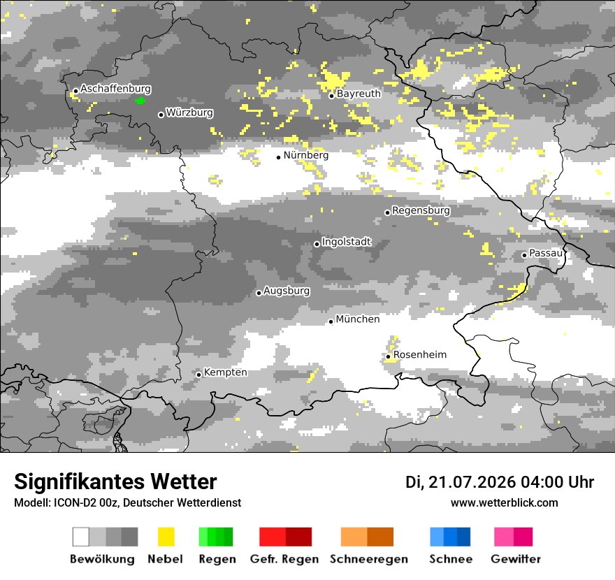 Signifikantes Wetter