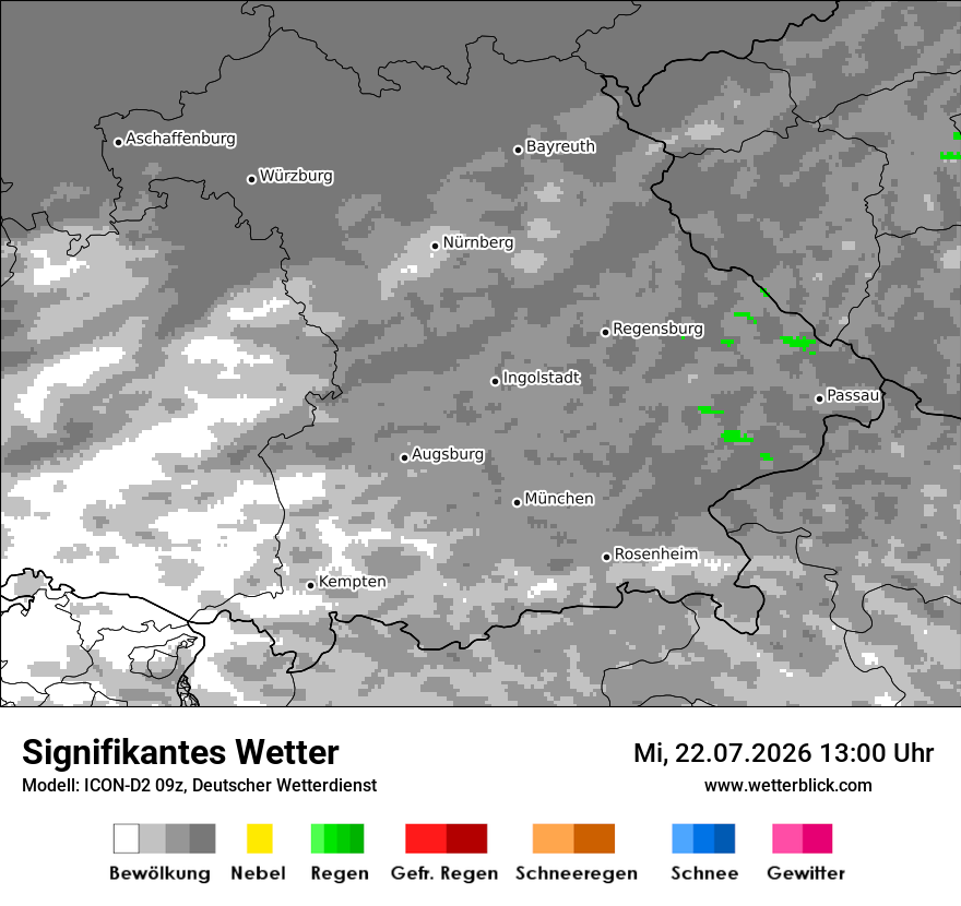 Signifikantes Wetter