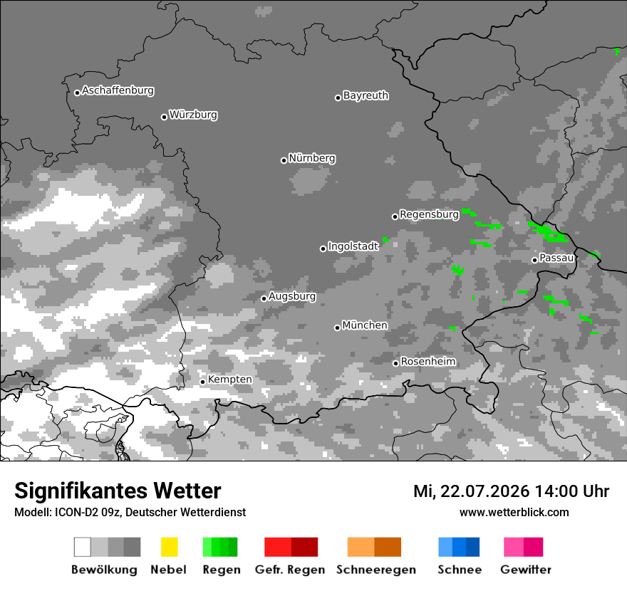 Signifikantes Wetter