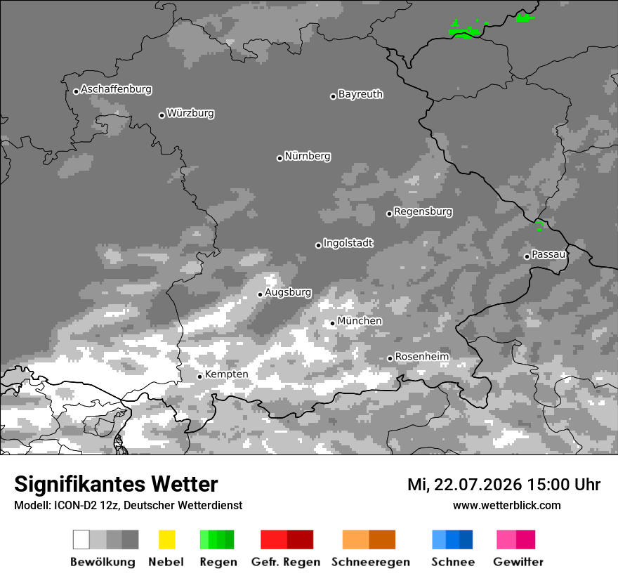 Signifikantes Wetter