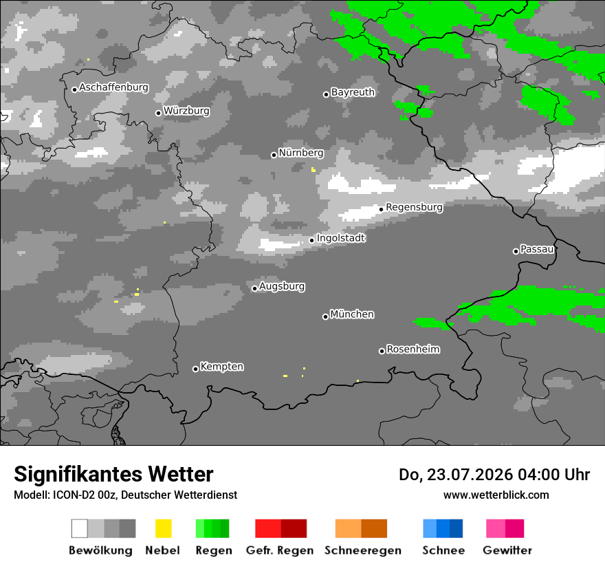 Signifikantes Wetter