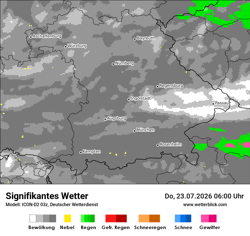Signifikantes Wetter