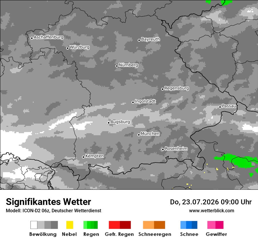 Signifikantes Wetter