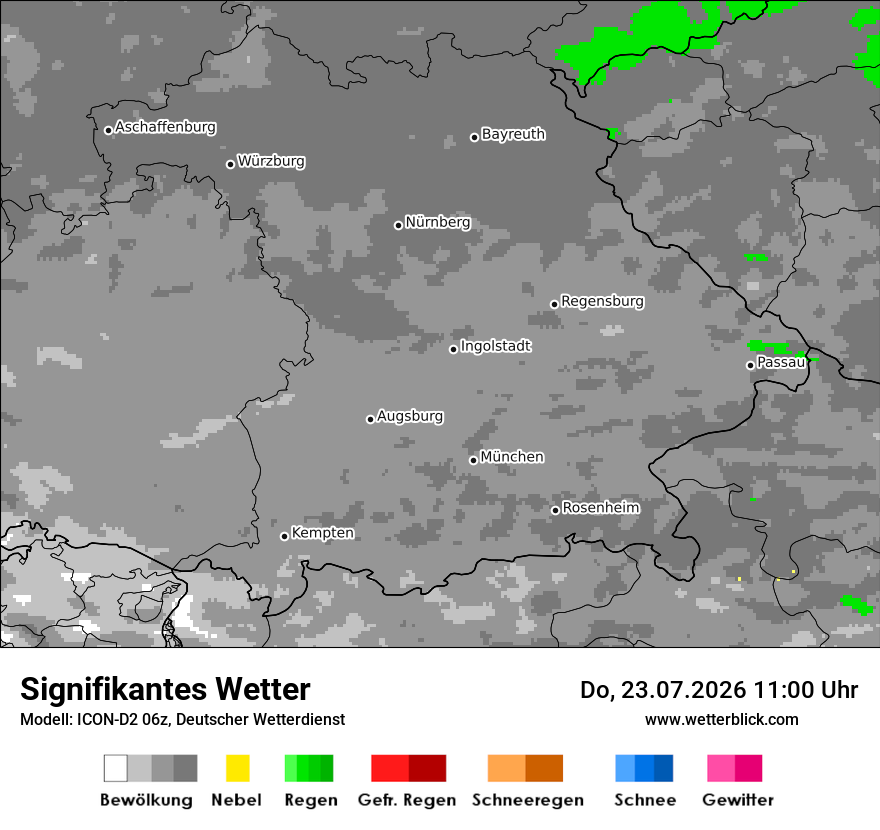Signifikantes Wetter