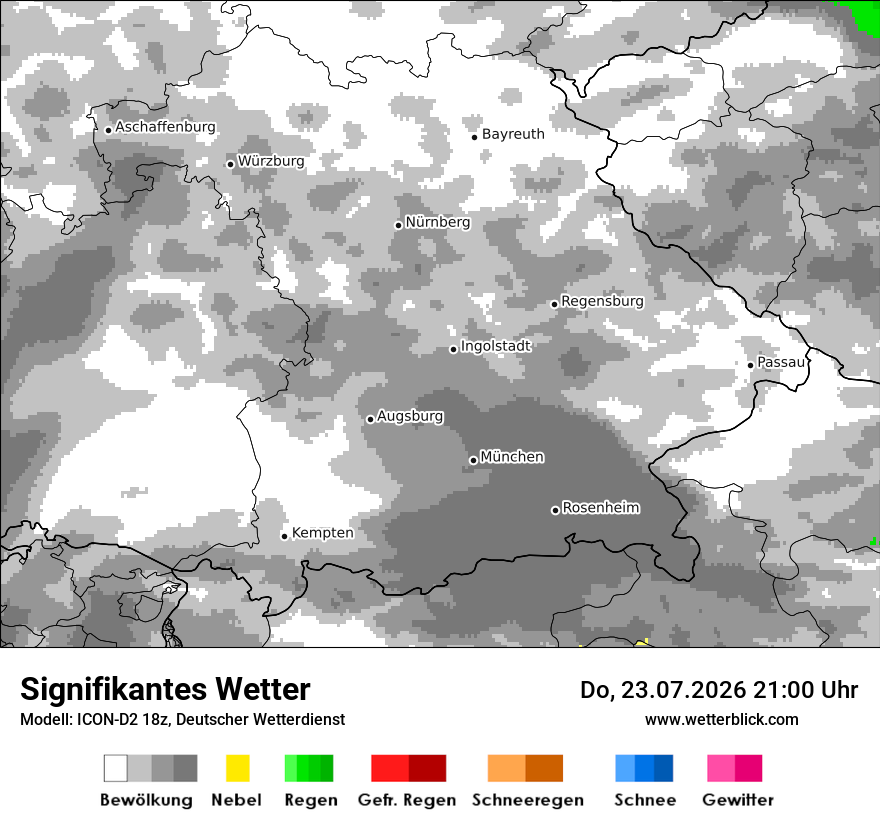 Signifikantes Wetter