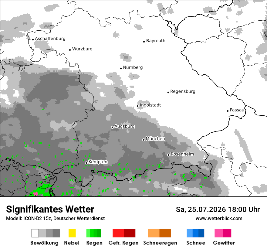 Signifikantes Wetter