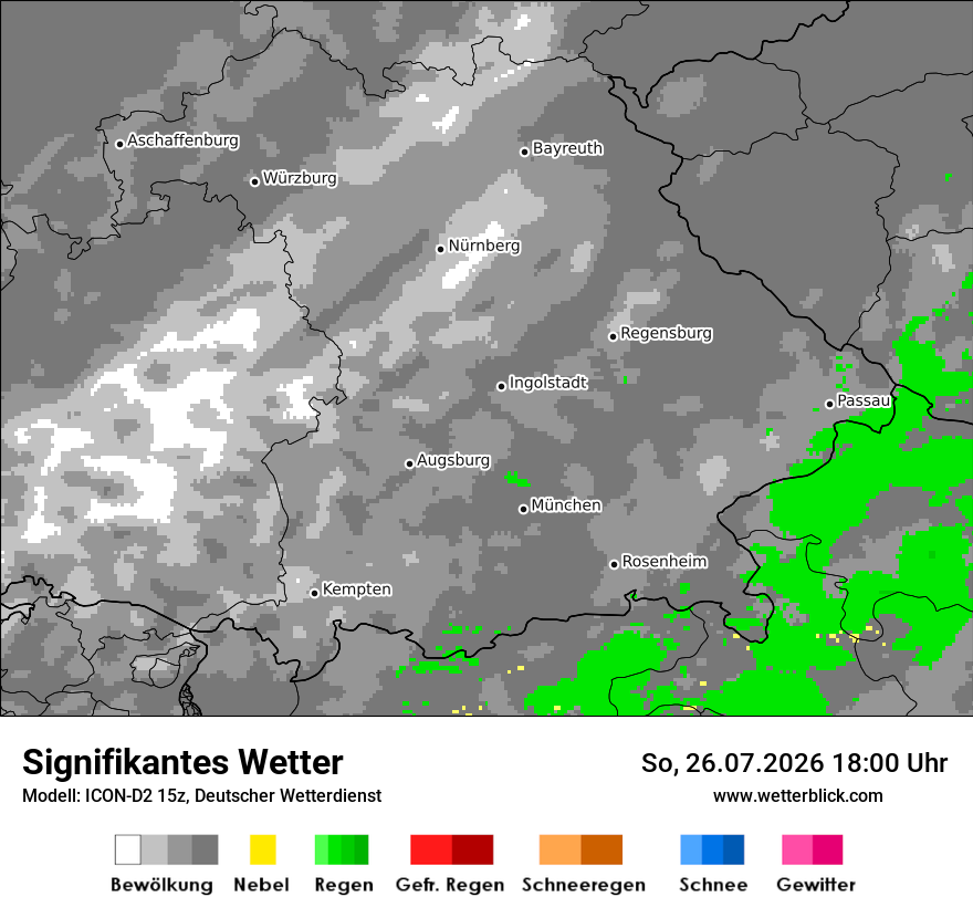 Signifikantes Wetter