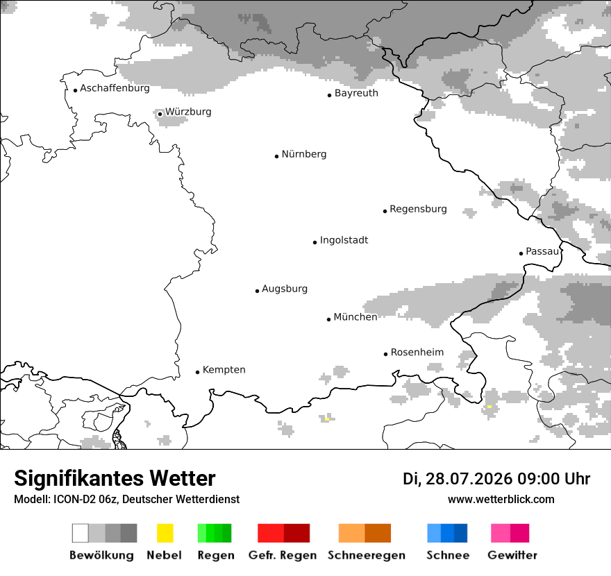 Signifikantes Wetter
