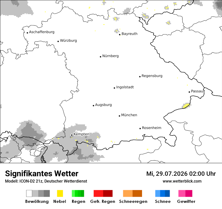 Signifikantes Wetter