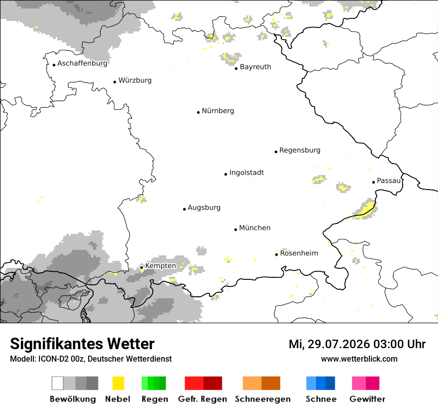 Signifikantes Wetter