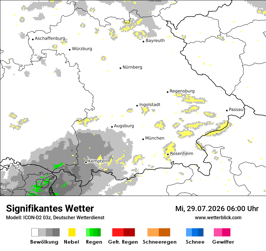 Signifikantes Wetter