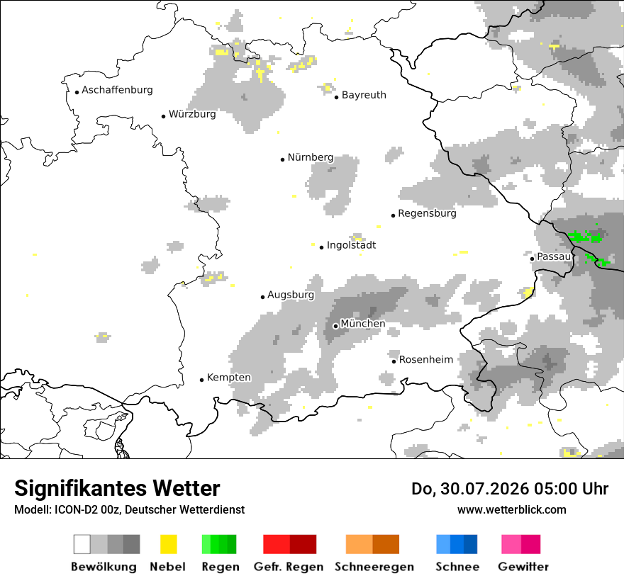 Signifikantes Wetter