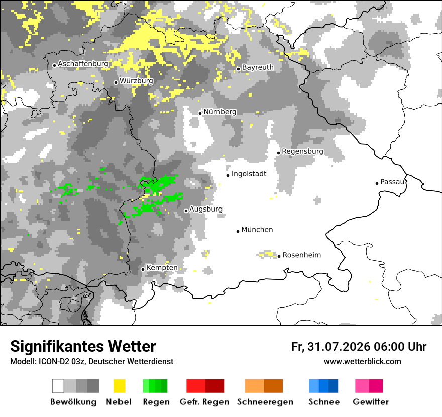 Signifikantes Wetter