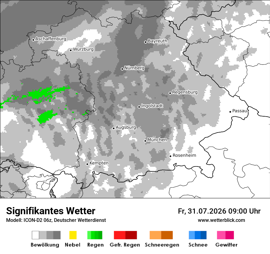 Signifikantes Wetter