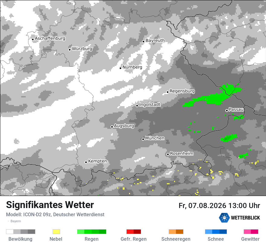 Signifikantes Wetter
