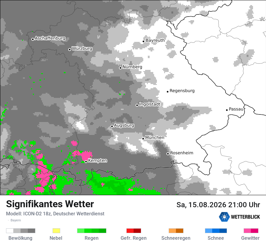 Signifikantes Wetter