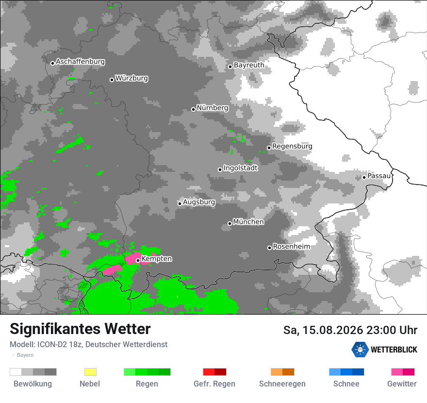 Signifikantes Wetter
