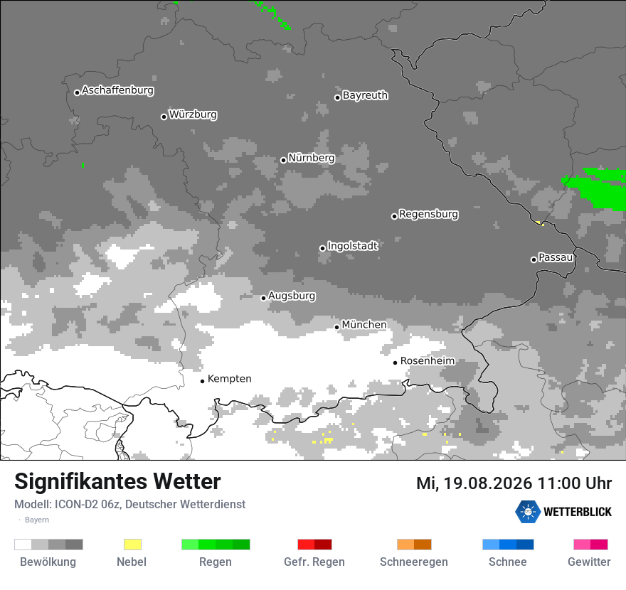 Signifikantes Wetter