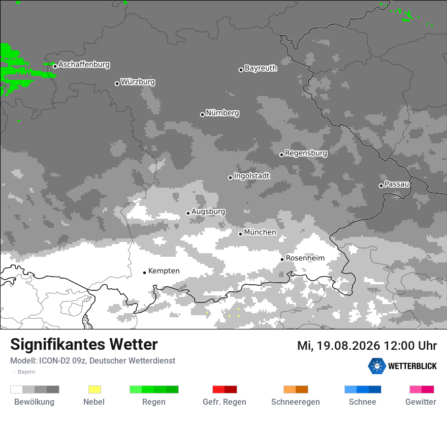 Signifikantes Wetter