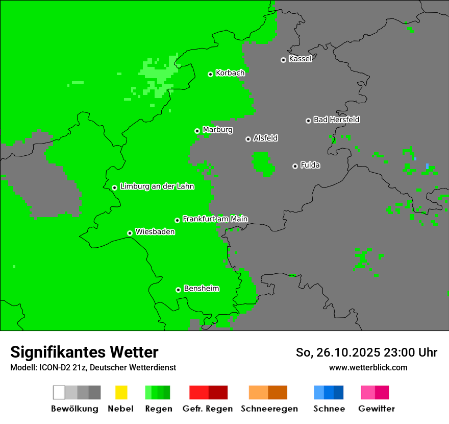 Modellkarten Signifikantes Wetter Modellkarten Signifikantes Wetter