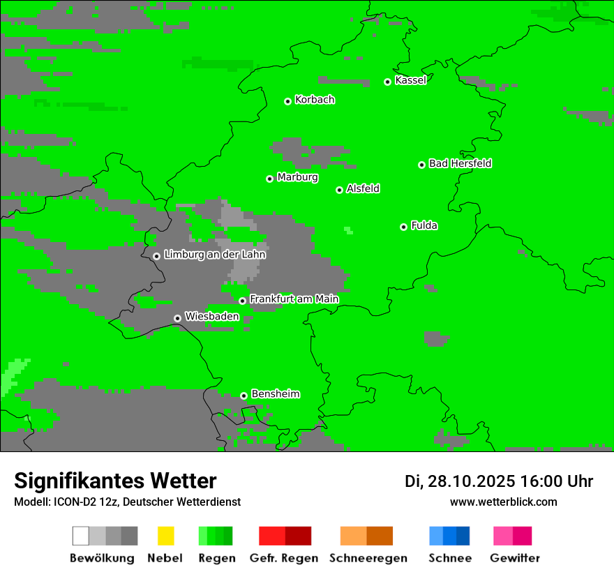 Modellkarten Signifikantes Wetter Modellkarten Signifikantes Wetter