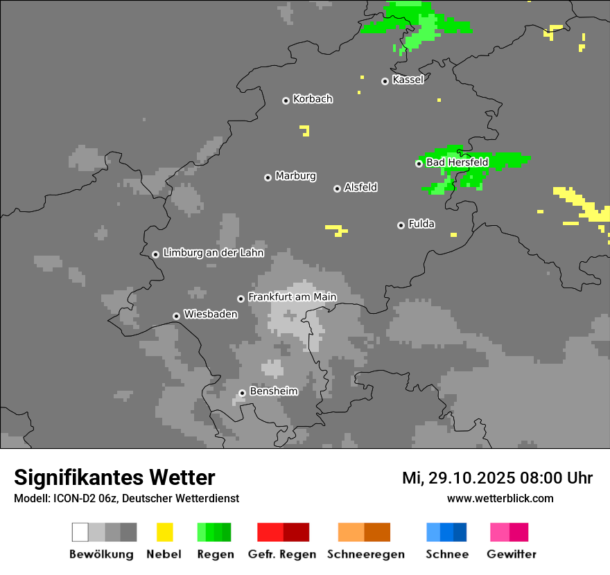 Modellkarten Signifikantes Wetter Modellkarten Signifikantes Wetter