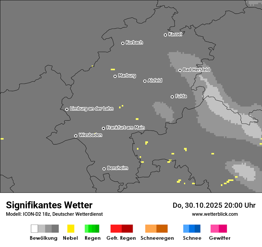 Modellkarten Signifikantes Wetter Modellkarten Signifikantes Wetter