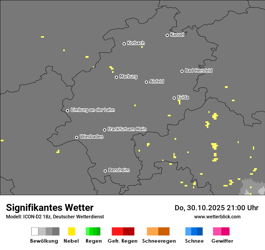 Modellkarten Signifikantes Wetter Modellkarten Signifikantes Wetter