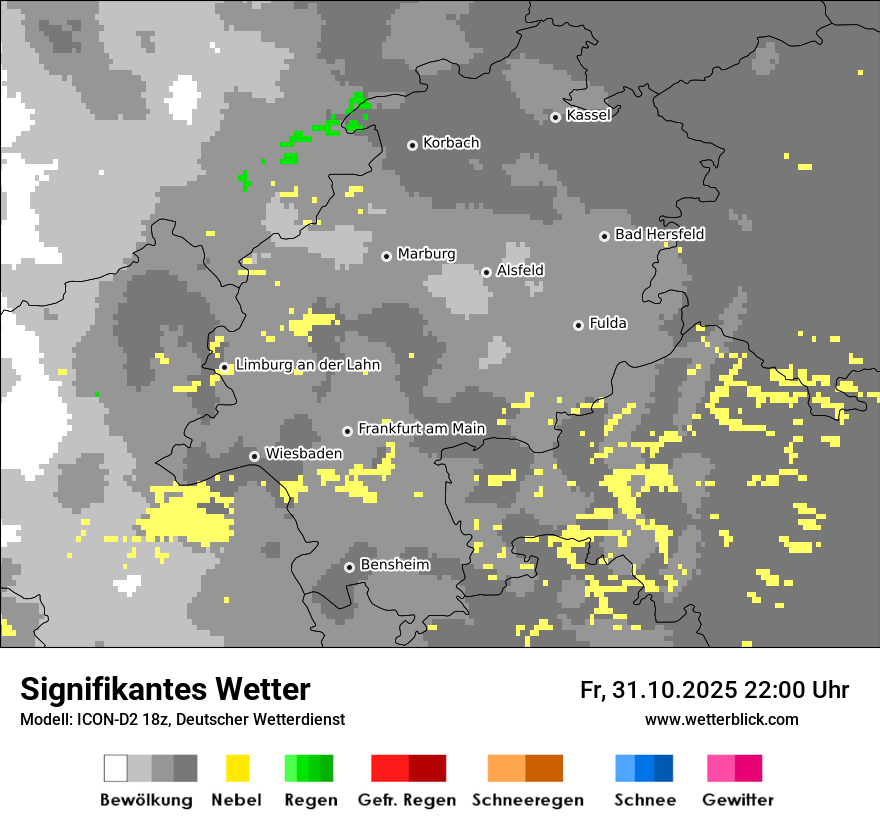 Modellkarten Signifikantes Wetter Modellkarten Signifikantes Wetter